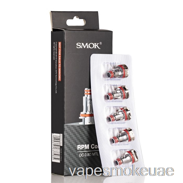 لفائف استبدال Vape Uae Smok Rpm 0.8ohm Rpm Dc Mtl